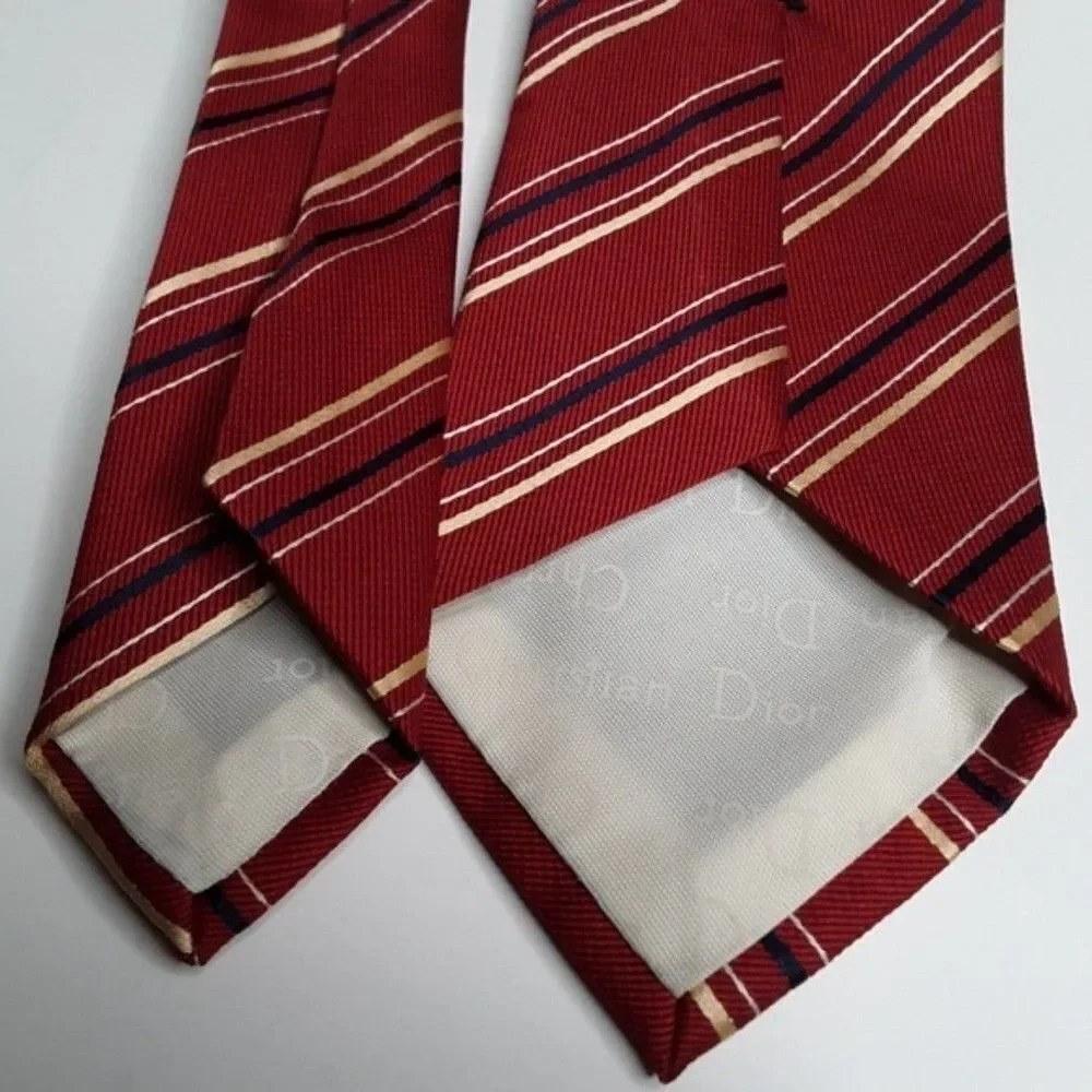 Christian Dior Vintage Men Tie - Picture 2 of 7